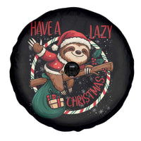Have A Lazy Christmas Spare Tire Cover Cute Xmas Sloth - Wonder Print Shop