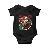 Have A Lazy Christmas Baby Onesie Cute Xmas Sloth - Wonder Print Shop
