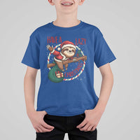 Have A Lazy Christmas T Shirt For Kid Cute Xmas Sloth - Wonder Print Shop