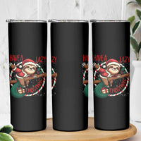 Have A Lazy Christmas Skinny Tumbler Cute Xmas Sloth