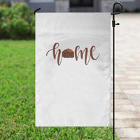 Rustic Hogan Home Typography Garden Flag Native American Heritage Pride