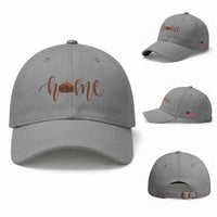 Rustic Hogan Home Typography Baseball Cap Native American Heritage Pride