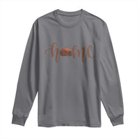 Rustic Hogan Home Typography Long Sleeve Shirt Native American Heritage Pride