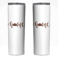 Rustic Hogan Home Typography Skinny Tumbler Native American Heritage Pride