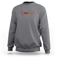Rustic Hogan Home Typography Sweatshirt Native American Heritage Pride