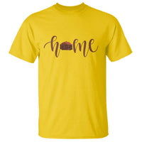 Rustic Hogan Home Typography T Shirt Native American Heritage Pride