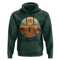 Vintage Monument Valley Landscape Hoodie Desert Hogan Home Art