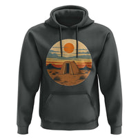 Vintage Monument Valley Landscape Hoodie Desert Hogan Home Art