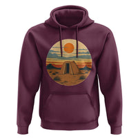 Vintage Monument Valley Landscape Hoodie Desert Hogan Home Art