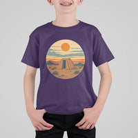 Vintage Monument Valley Landscape T Shirt For Kid Desert Hogan Home Art