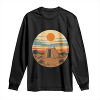 Vintage Monument Valley Landscape Long Sleeve Shirt Desert Hogan Home Art