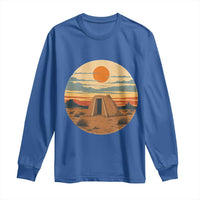 Vintage Monument Valley Landscape Long Sleeve Shirt Desert Hogan Home Art
