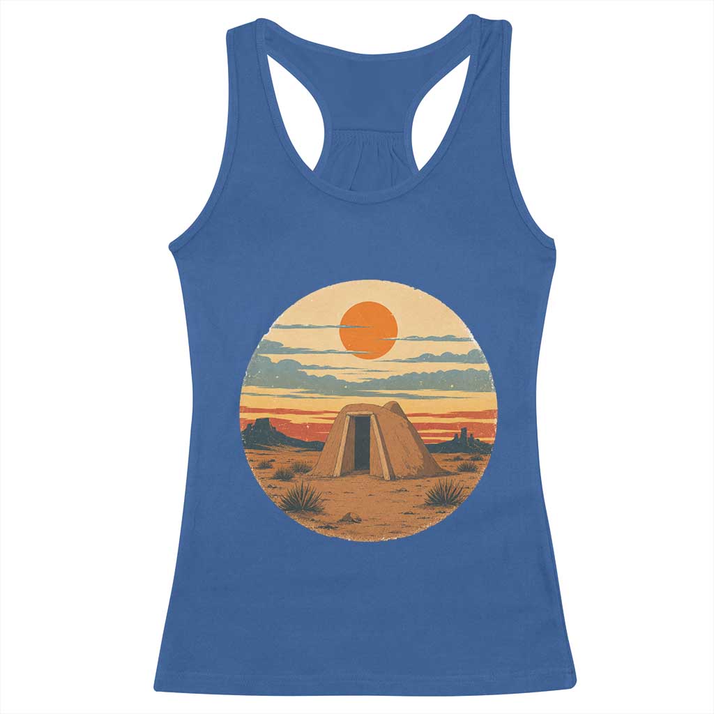 Vintage Monument Valley Landscape Racerback Tank Top Desert Hogan Home Art