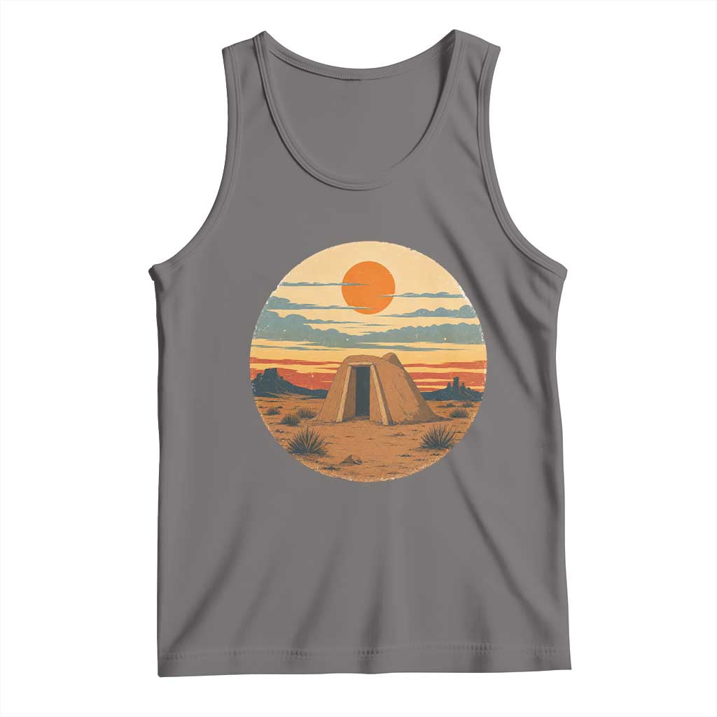 Vintage Monument Valley Landscape Tank Top Desert Hogan Home Art
