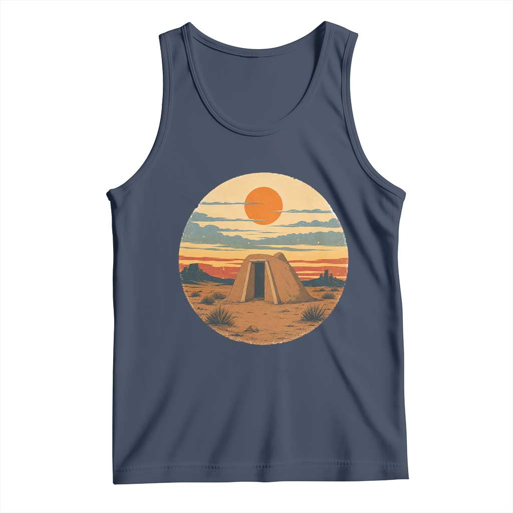 Vintage Monument Valley Landscape Tank Top Desert Hogan Home Art