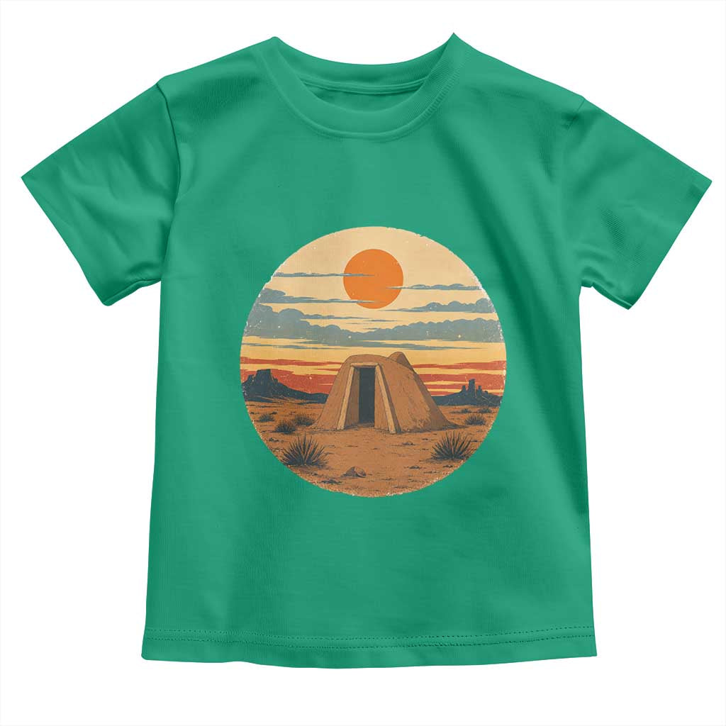 Vintage Monument Valley Landscape Toddler T Shirt Desert Hogan Home Art