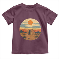 Vintage Monument Valley Landscape Toddler T Shirt Desert Hogan Home Art