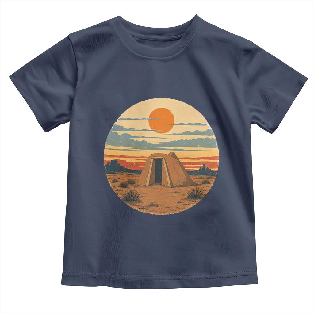 Vintage Monument Valley Landscape Toddler T Shirt Desert Hogan Home Art