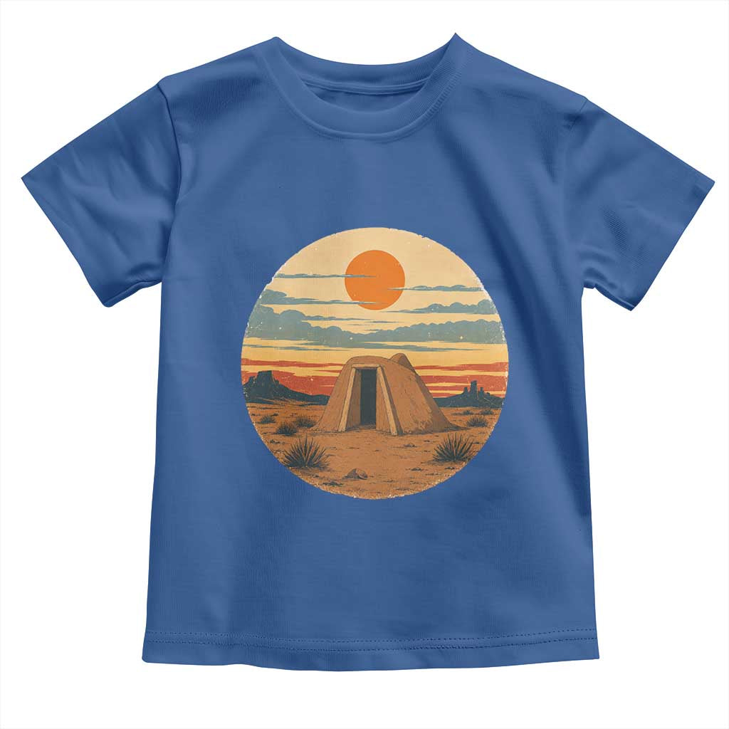 Vintage Monument Valley Landscape Toddler T Shirt Desert Hogan Home Art