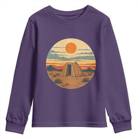 Vintage Monument Valley Landscape Youth Sweatshirt Desert Hogan Home Art