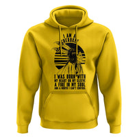 Native American Heritage Pride Gift Hoodie I Am A Cherokee Born With Heart On My Sleeve