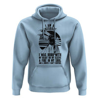Native American Heritage Pride Gift Hoodie I Am A Cherokee Born With Heart On My Sleeve