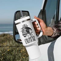 Native American Heritage Pride Gift Tumbler With Handle I Am A Cherokee Born With Heart On My Sleeve