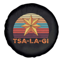 Tsalagi Seven Pointed Star Spare Tire Cover Cherokee Native American Heritage