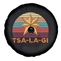 Tsalagi Seven Pointed Star Spare Tire Cover Cherokee Native American Heritage