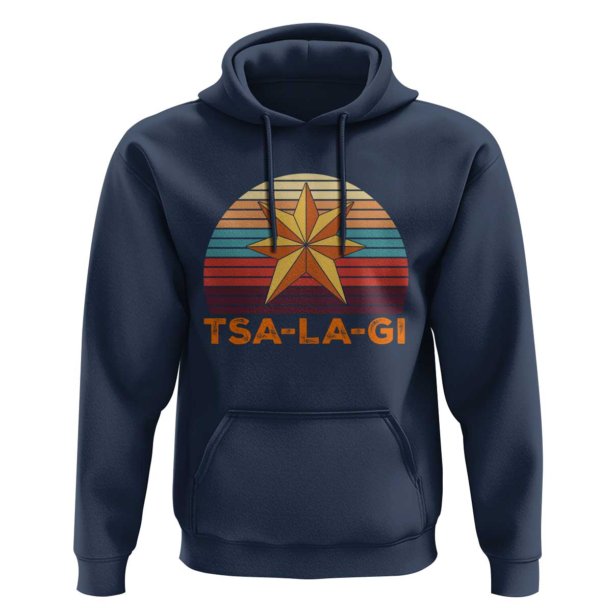 Tsalagi Seven Pointed Star Hoodie Cherokee Native American Heritage