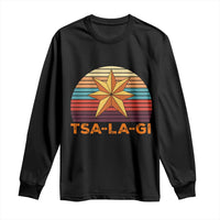 Tsalagi Seven Pointed Star Long Sleeve Shirt Cherokee Native American Heritage