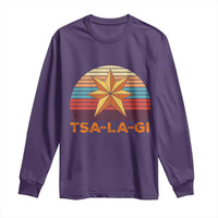 Tsalagi Seven Pointed Star Long Sleeve Shirt Cherokee Native American Heritage