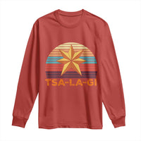 Tsalagi Seven Pointed Star Long Sleeve Shirt Cherokee Native American Heritage