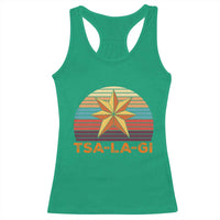 Tsalagi Seven Pointed Star Racerback Tank Top Cherokee Native American Heritage
