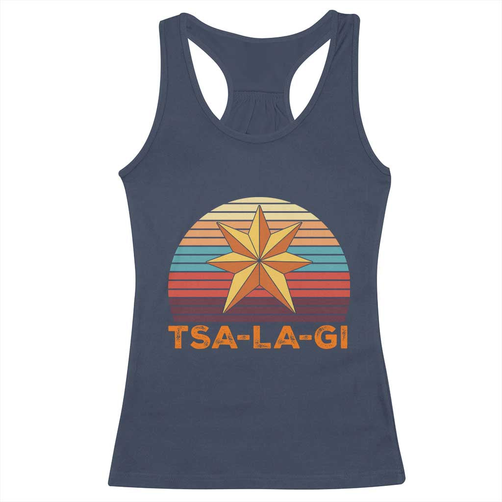 Tsalagi Seven Pointed Star Racerback Tank Top Cherokee Native American Heritage