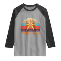 Tsalagi Seven Pointed Star Raglan Shirt Cherokee Native American Heritage
