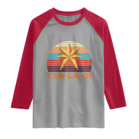 Tsalagi Seven Pointed Star Raglan Shirt Cherokee Native American Heritage