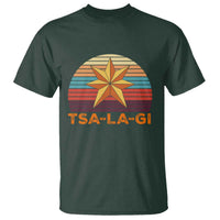 Tsalagi Seven Pointed Star T Shirt Cherokee Native American Heritage