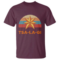 Tsalagi Seven Pointed Star T Shirt Cherokee Native American Heritage