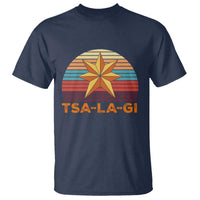 Tsalagi Seven Pointed Star T Shirt Cherokee Native American Heritage