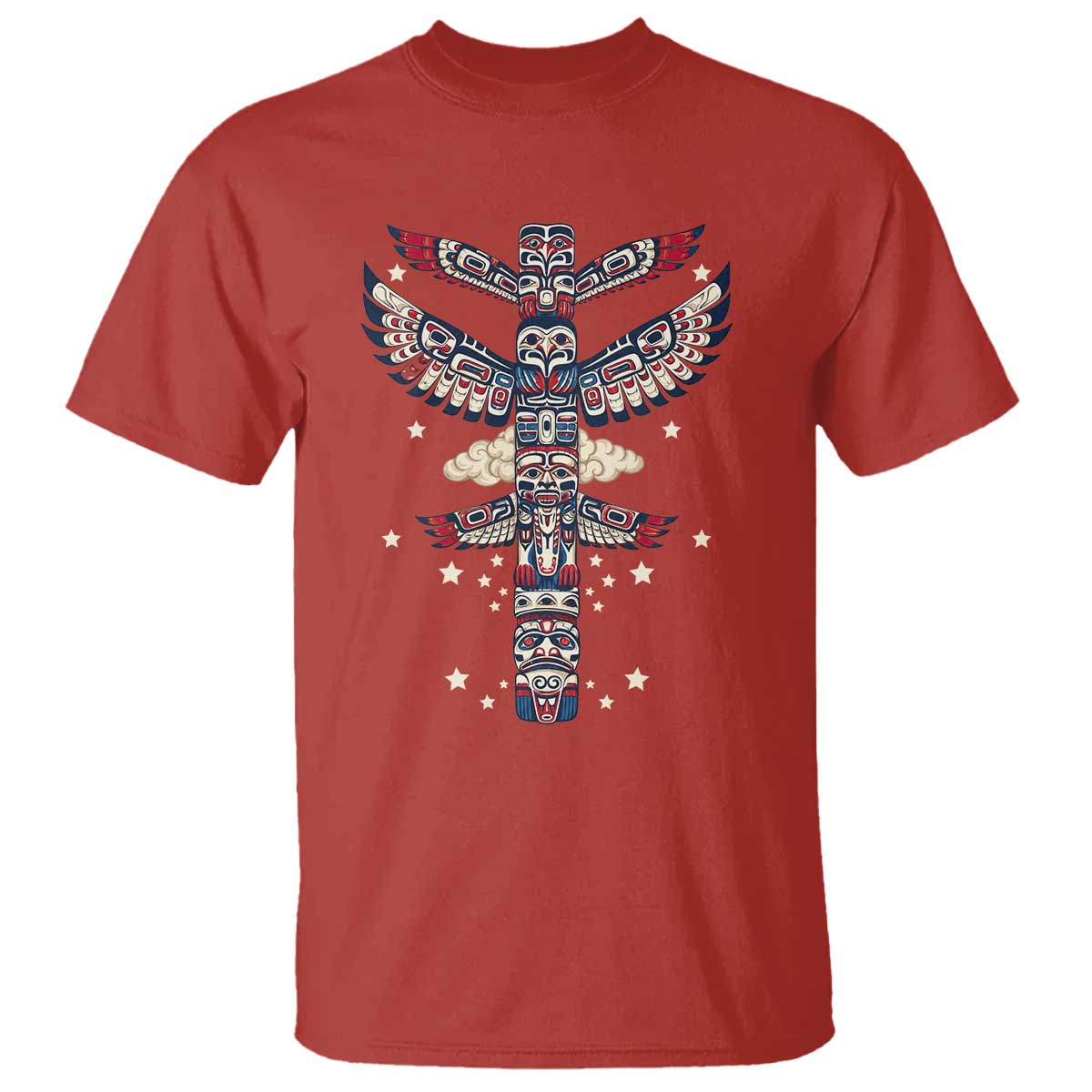 Native American Totem Pole T Shirt Pacific Northwest Indigenous Tribal