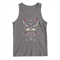 Native American Totem Pole Tank Top Pacific Northwest Indigenous Tribal