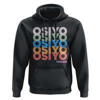 Osiyo Tsalagi Cherokee Native American Pride Hoodie Retro Stacked Typography
