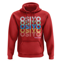 Osiyo Tsalagi Cherokee Native American Pride Hoodie Retro Stacked Typography