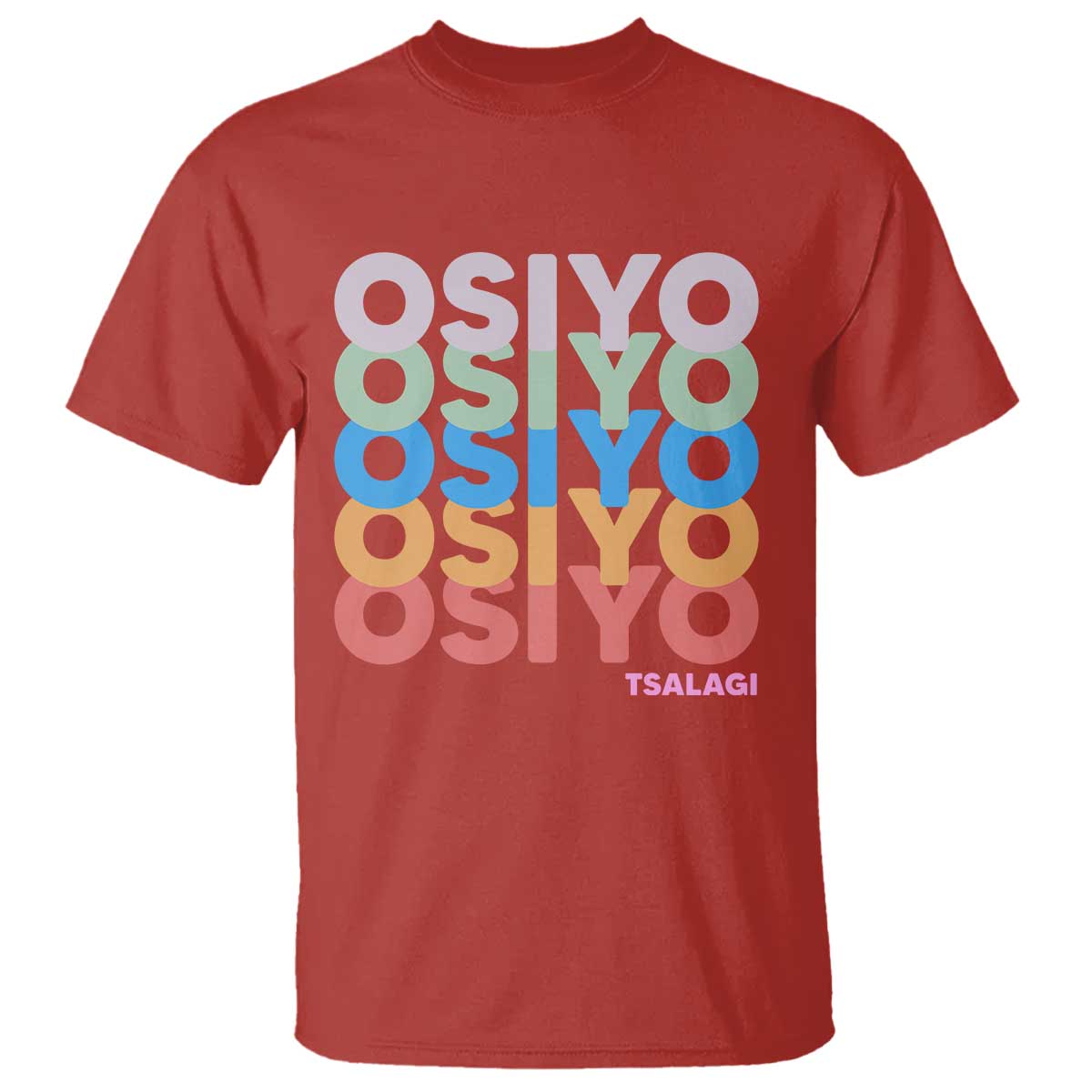 Osiyo Tsalagi Cherokee Native American Pride T Shirt Retro Stacked Typography