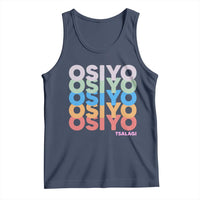 Osiyo Tsalagi Cherokee Native American Pride Tank Top Retro Stacked Typography