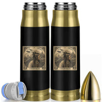 Cherokee Pride Strength Bullet Tumbler Native American Vintage Postage Stamp Graphic