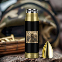 Cherokee Pride Strength Bullet Tumbler Native American Vintage Postage Stamp Graphic
