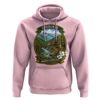 Vintage Great Smoky Mountains Hoodie Cherokee North Carolina Landscape