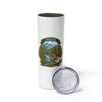 Vintage Great Smoky Mountains Skinny Tumbler Cherokee North Carolina Landscape